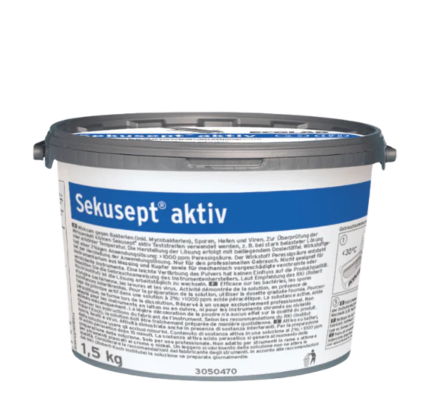 Sekusept Aktiv -  Sredstvo za visoko učinkovitu dezinfekciju za sve vrste instrumenata